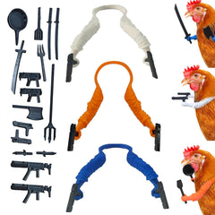 Qtaikong chicken arm slip-on 1: quick dressing for playful chicken costumes and photo ops.