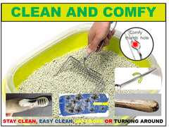 QUALIALL flat-leading-edge design for bottom-scraping and thorough clump pickup.