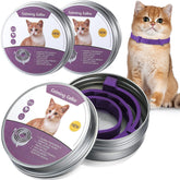 Qualirey calming collar three-pack for cat anxiety relief
