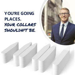 Quality Stays 250 collar stays with smooth edges prevent fabric snags and tears