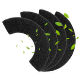 QUEARN 4-pack carbon filters for Model 4 package improve odor control at home.