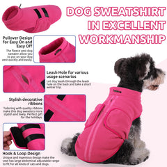 Queenmore dog sweater ribbon detail adds stylish flair for outings