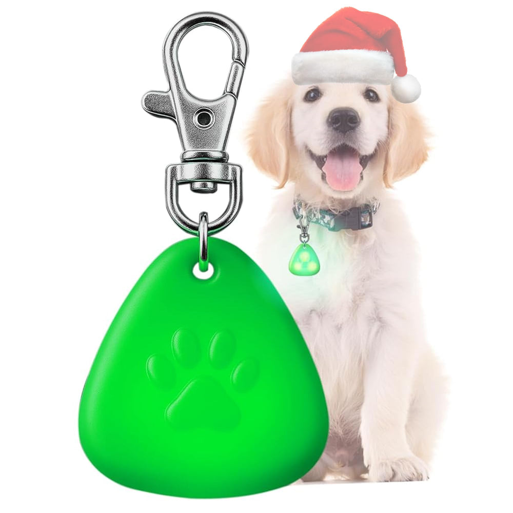 QUELIEN LED dog collar light on-dog boosts night visibility during walks