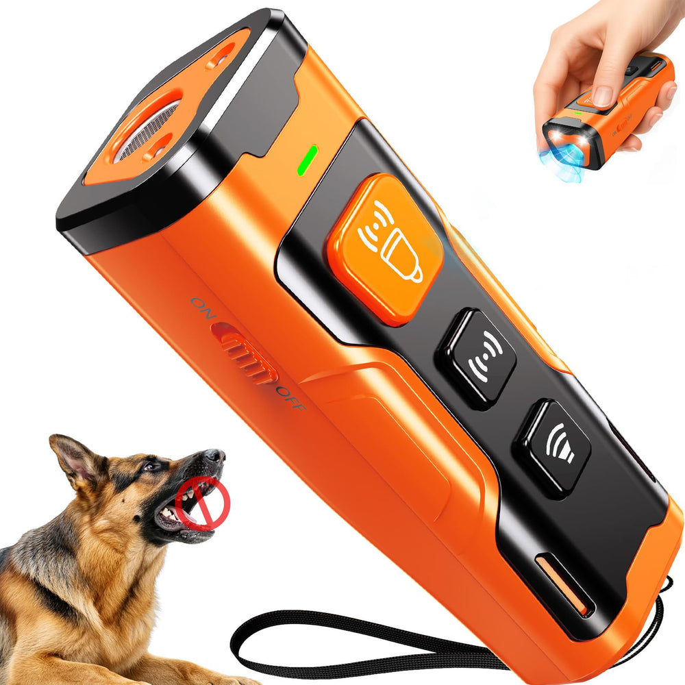 QVNNVQ dog bark deterrent front view for indoor use and quick training