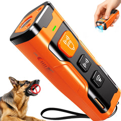QVNNVQ dog bark deterrent front view for indoor use and quick training