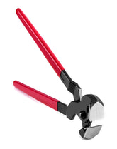 QWORK Hoof Nipper 14inch body close-up highlights durable steel for precise trimming.