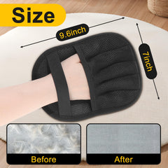 QWYXZZ pet hair remover gloves on clothing removing lint and fur