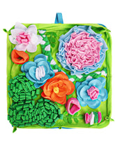 Qxsnuvvlg Snuffle Mat closeup texture boosts mental engagement during sniff-and-search play.