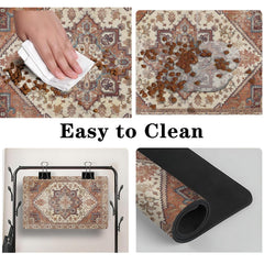 QXWREL mat is made of tear-resistant material that resists chewing