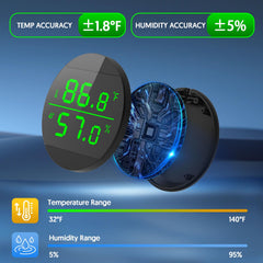 QZQ reptile thermometer USB power cable enables flexible mounting