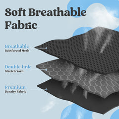 Rabbitgoo quick-fit hook-and-loop design for fast, secure fastening.