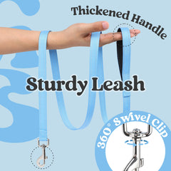 Rabbitgoo leash small coordinated-color pairing adds style and control on adventures.