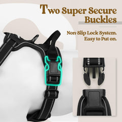 Rabbitgoo soft-padded harness offers comfort and skin-friendly support on daily adventures