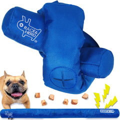 Race&Herd KnottyBall close-up with textured knots for sniffing enrichment.