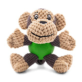 Raffaelo dog toy monkey-chew 15x16cm for engaging chew sessions and teething relief.
