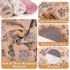 RAINFLOW guinea pig fleece blanket pink soft warmth for small pets resting spot.