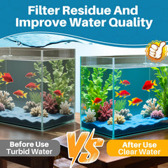 RAINFLOW MAQIHAN packaging image shows durable, reusable media for long-term aquarium care.