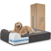 Rainmr 7-inch memory foam layer provides strong support for large dogs.