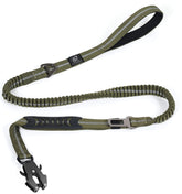 Raipult Tactical Leash with frog clip offers secure quick-release control for strong dogs.