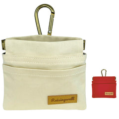 Raisingwell dog treat pouch compact pocket design for hands-free training on walks