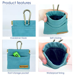 Raisingwell self-closing opening keeps treats contained for quick grabs.