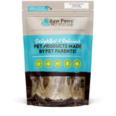 Raw Paws freeze dried duck necks 5oz packshot showing single ingredient dog chew
