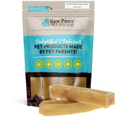 Raw Paws Himalayan yak chews large pack setup — long-lasting dental chew