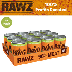 Rawz ingredients close-up featuring chicken liver in 96% meat formula for rich nutrition