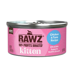 Rawz canned pate case-pack image highlights bulk packaging