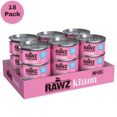 Rawz kitten pate high moisture promotes hydration at mealtime