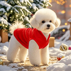 Rbenxia plaid-patterned dog sweater, stylish outing essential