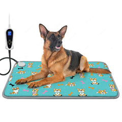 RC SLL large dog heating pad front view shows compact design delivering targeted warmth.