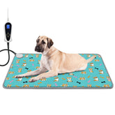 RC SLL large pet heating pad with digital control display for precise warmth.