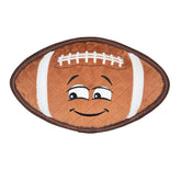 ReadyHound Majors football dog toy exterior view showing oversized durable build for aggressive chewers.