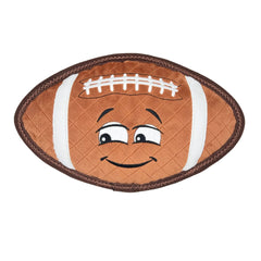 ReadyHound Majors football dog toy exterior view showing oversized durable build for aggressive chewers.