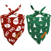 Bandana Realeaf para perro con árbol navideño, ideal para fotos festivas