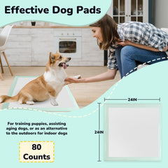 Red Rabbits 24x24 pads with odor-absorption help spaces stay fresher