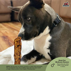 Redbarn Bully Slices gravy coating enhances flavor and engagement during chew sessions.