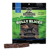 Redbarn Bully Slices original pack 3x9oz offers a long-lasting chew that helps relieve boredom.