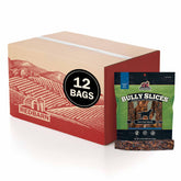 Redbarn Bully Slices packaging image highlighting all-natural ingredients and USA-made production