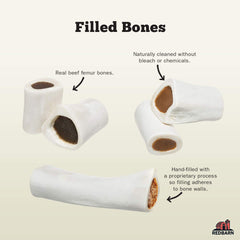 Redbarn filled bone semi moist interior image showing tasty center