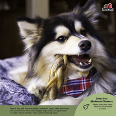 Redbarn free-range grass-fed cattle ingredient image, emphasizing natural, grain-free chew without artificial additives.