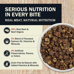 Redbarn Powerfood packaging bag front highlighting the USA-made quality.