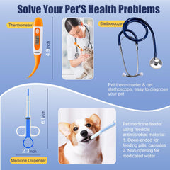 REDDODOU Deluxe Whelping Kit puppy-id-bands color-coded tracking for pups