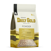 Redmond Daily Gold Stress Relief bottle-front demonstrates convenient digestive support for horses.