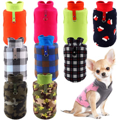 Reginary 10-pack dog sweater pullover bright plaid – easy daily outfits for small dogs.