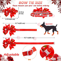 Reginary Christmas pet ties selection displayed for variety in holiday outfits and events