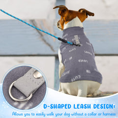 Reginary X-Large Dog Sweater back D-ring facilitates leash walks without collar tangles.