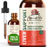 Rejuvica Health Milk Thistle for Dogs bottle highlights natural liver support