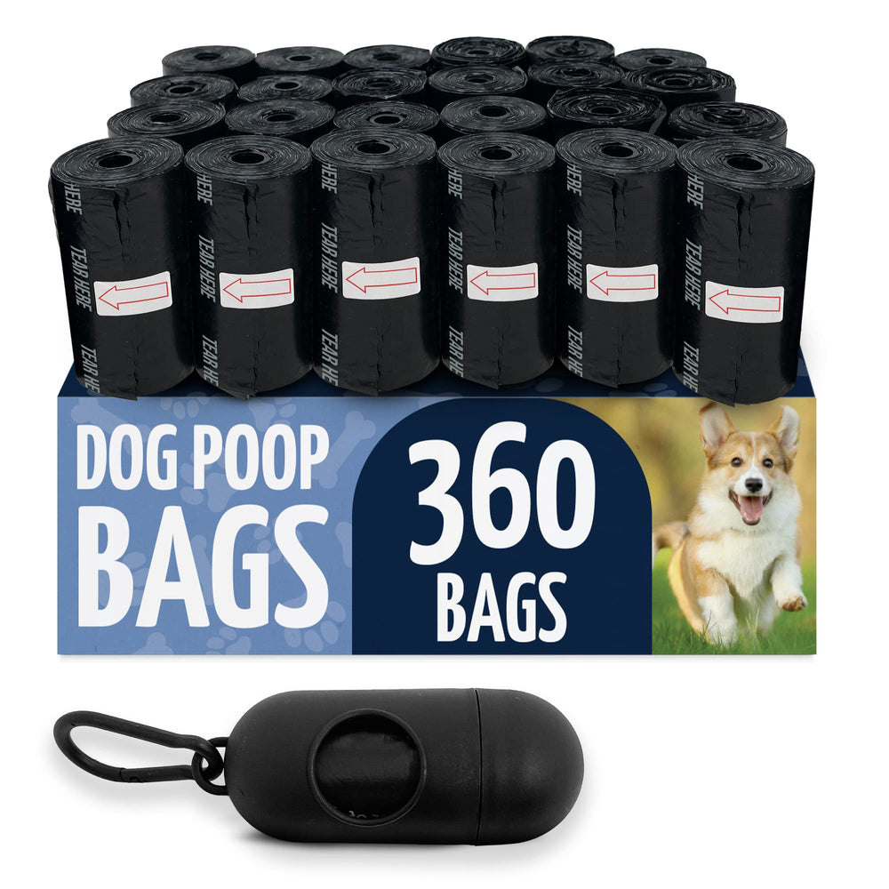 Reli dog poop bags with holder and clip dispenser for quick pickups.